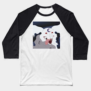 Angry floof Baseball T-Shirt